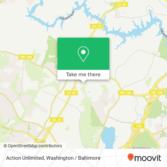 Action Unlimited map