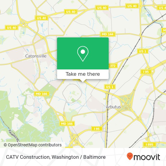 CATV Construction map