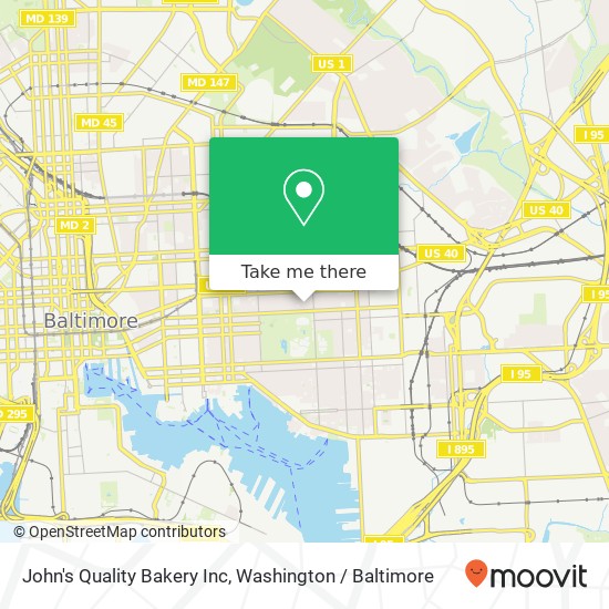 John's Quality Bakery Inc map