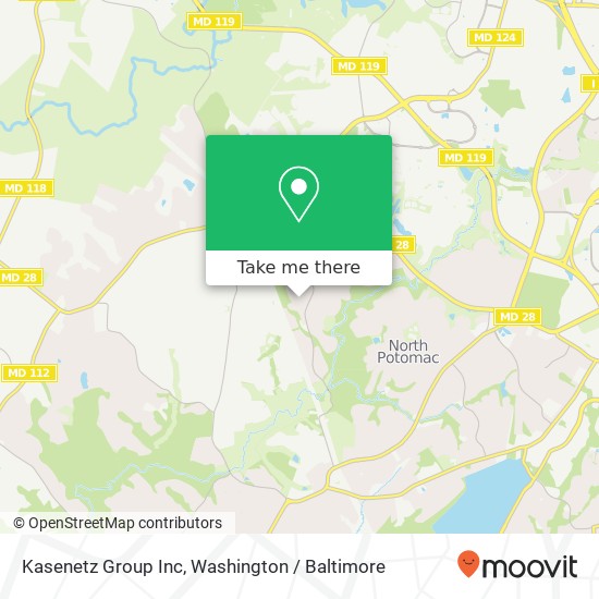 Mapa de Kasenetz Group Inc