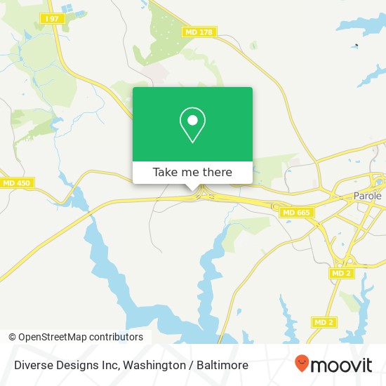 Diverse Designs Inc map