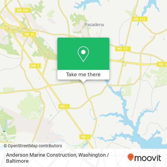 Mapa de Anderson Marine Construction