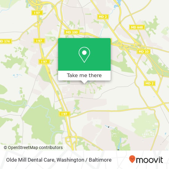Mapa de Olde Mill Dental Care