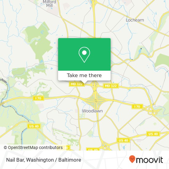 Nail Bar map