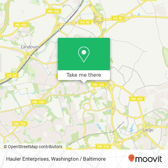 Hauler Enterprises map