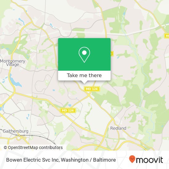 Mapa de Bowen Electric Svc Inc