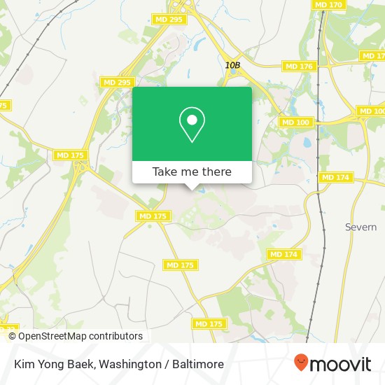 Kim Yong Baek map