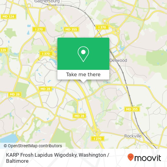 Mapa de KARP Frosh Lapidus Wigodsky
