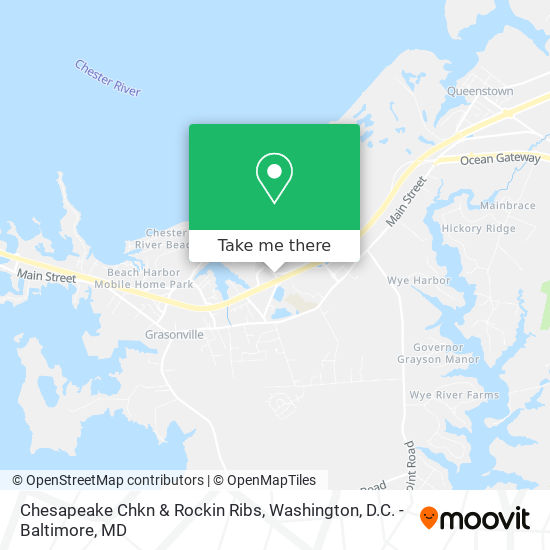 Mapa de Chesapeake Chkn & Rockin Ribs