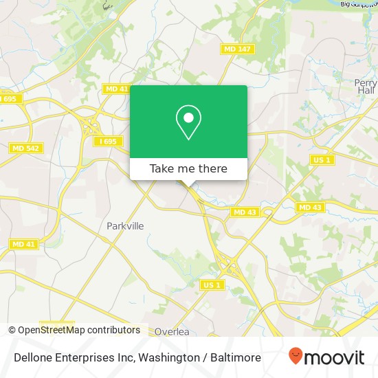 Mapa de Dellone Enterprises Inc