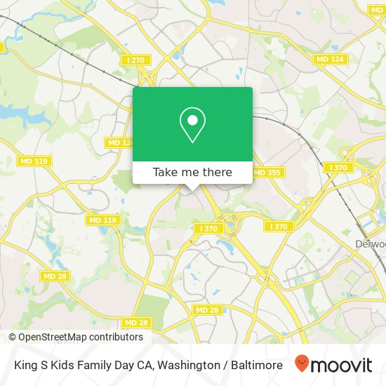 King S Kids Family Day CA map
