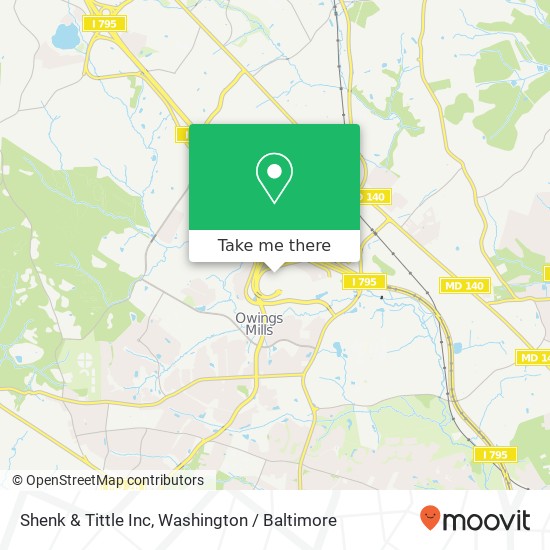 Mapa de Shenk & Tittle Inc