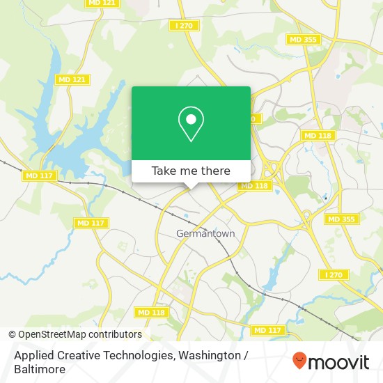Applied Creative Technologies map