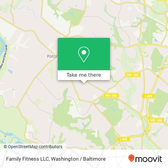 Mapa de Family Fitness LLC