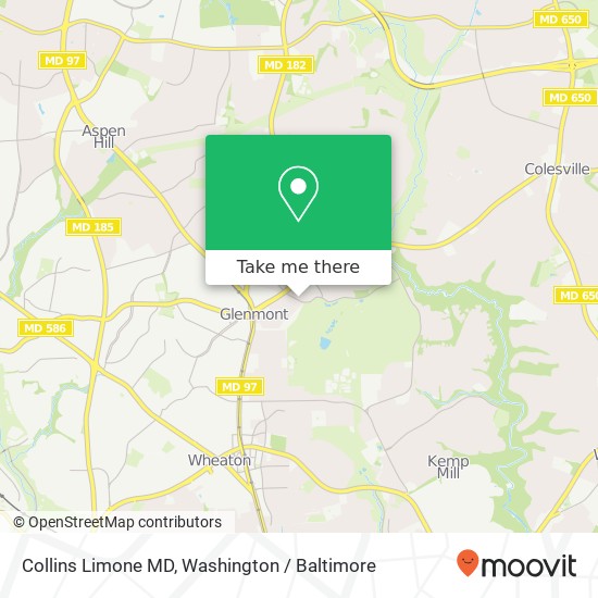 Mapa de Collins Limone MD