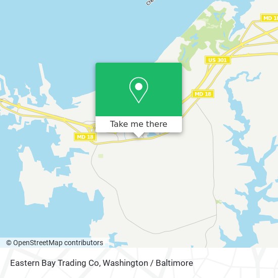 Mapa de Eastern Bay Trading Co