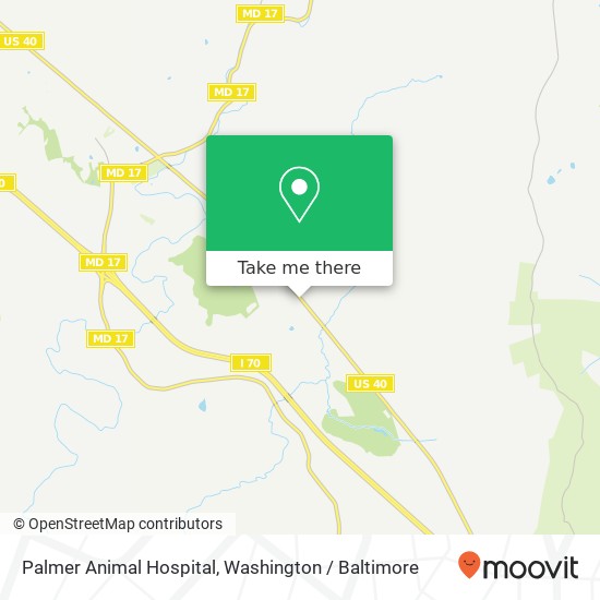 Palmer Animal Hospital map