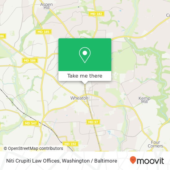 Niti Crupiti Law Offices map