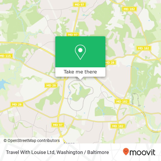 Travel With Louise Ltd map