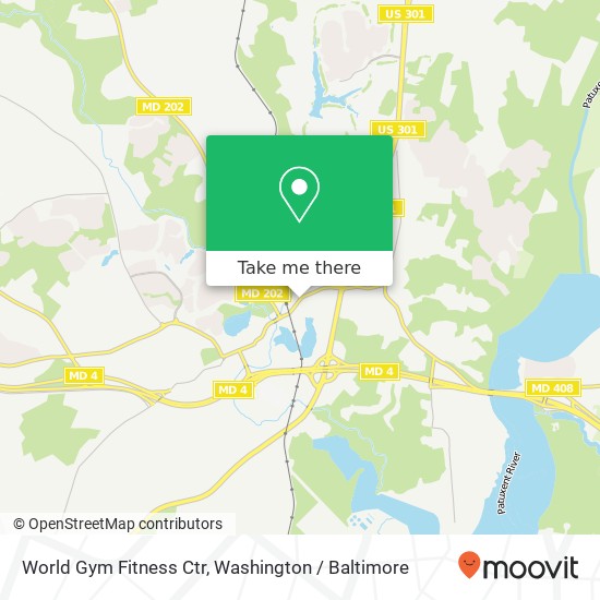 World Gym Fitness Ctr map