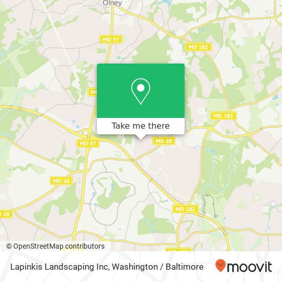 Lapinkis Landscaping Inc map