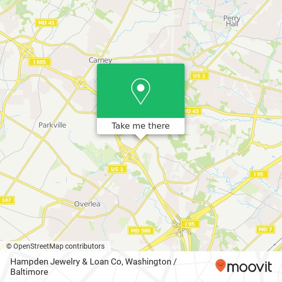 Mapa de Hampden Jewelry & Loan Co