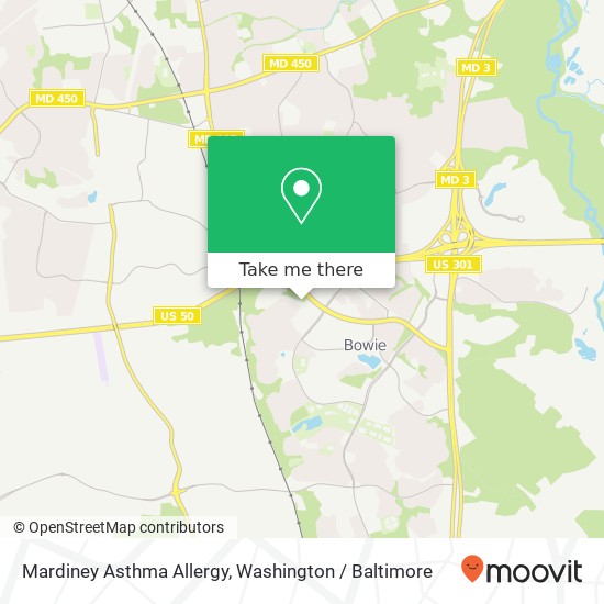 Mardiney Asthma Allergy map