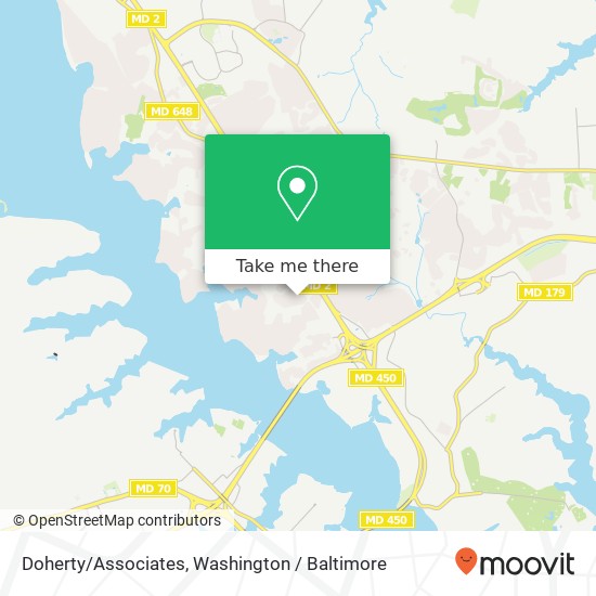 Mapa de Doherty/Associates