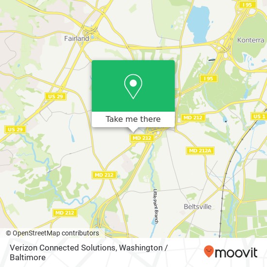 Verizon Connected Solutions map