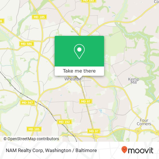 Mapa de NAM Realty Corp