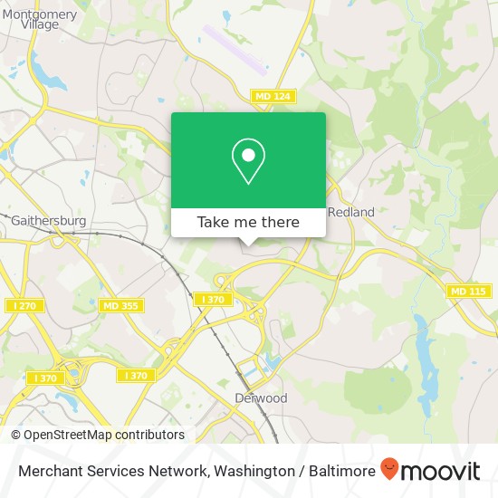Mapa de Merchant Services Network