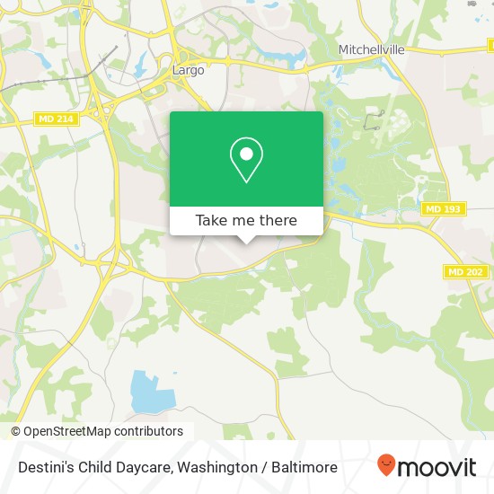 Mapa de Destini's Child Daycare