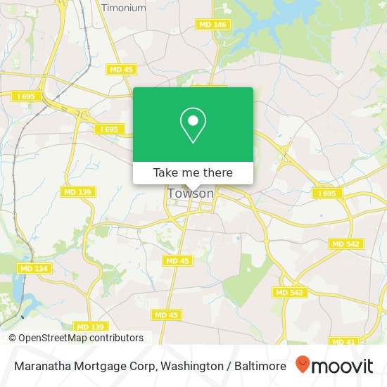 Maranatha Mortgage Corp map