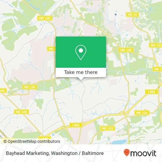 Mapa de Bayhead Marketing