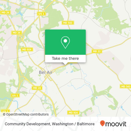 Community Development map