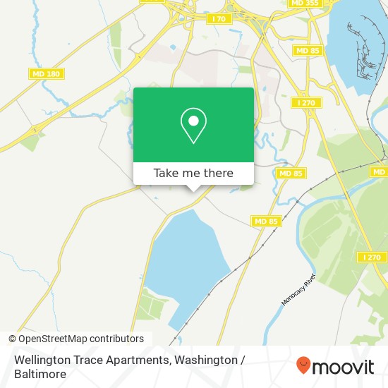 Wellington Trace Apartments map