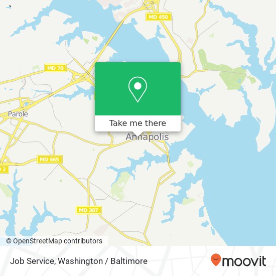 Job Service map