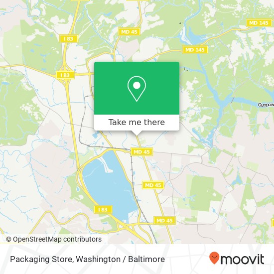 Mapa de Packaging Store