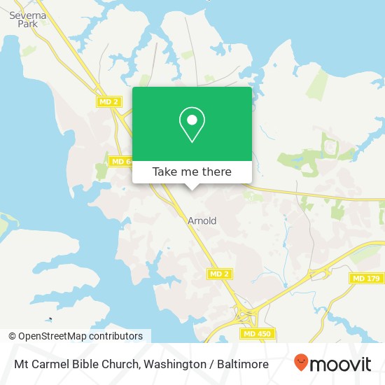 Mapa de Mt Carmel Bible Church