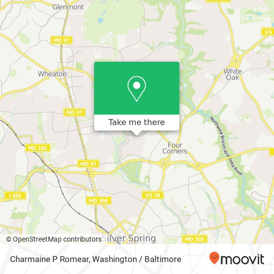 Charmaine P Romear map