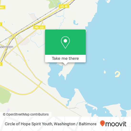 Circle of Hope Spirit Youth map