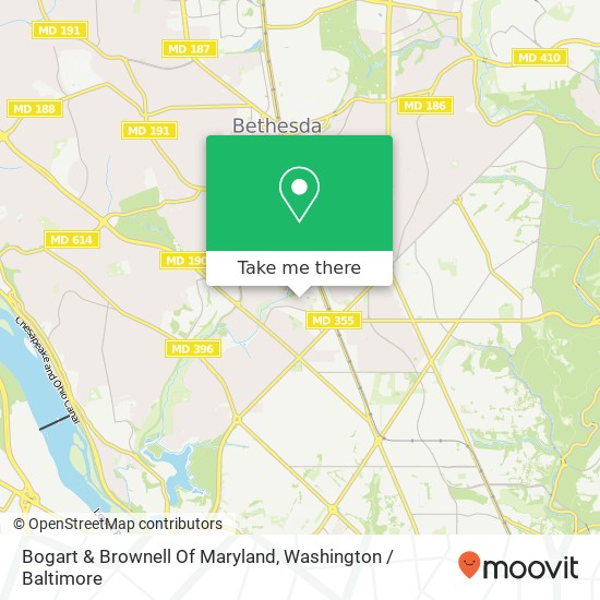 Mapa de Bogart & Brownell Of Maryland