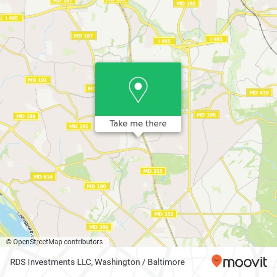 Mapa de RDS Investments LLC