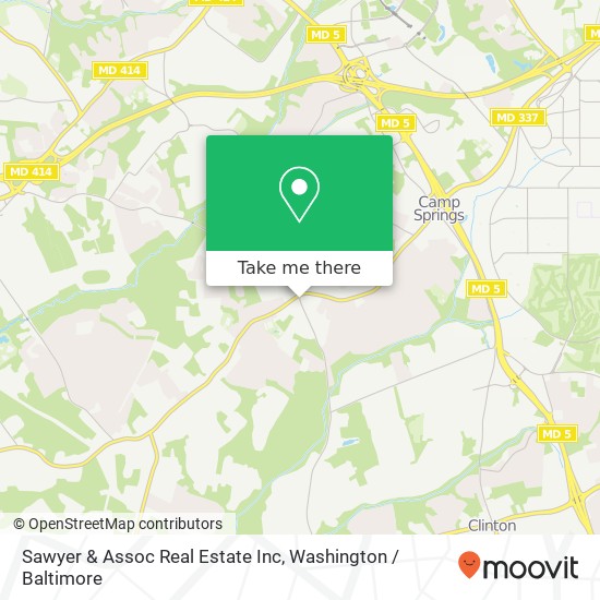 Mapa de Sawyer & Assoc Real Estate Inc