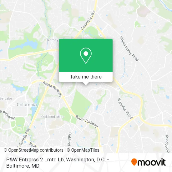 P&W Entrprss 2 Lmtd Lb map