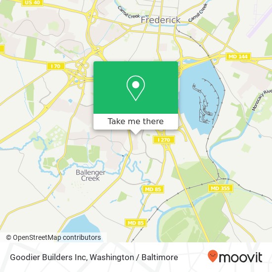 Goodier Builders Inc map