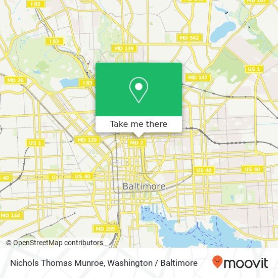 Nichols Thomas Munroe map