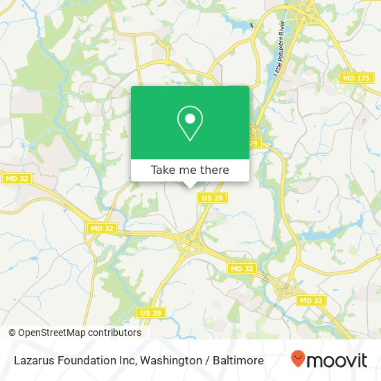 Mapa de Lazarus Foundation Inc