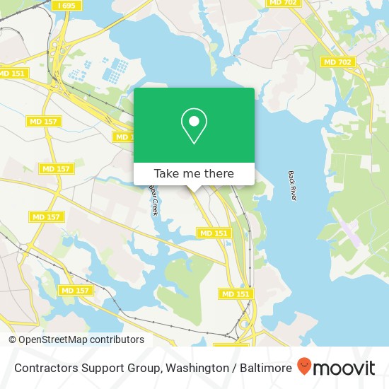 Contractors Support Group map