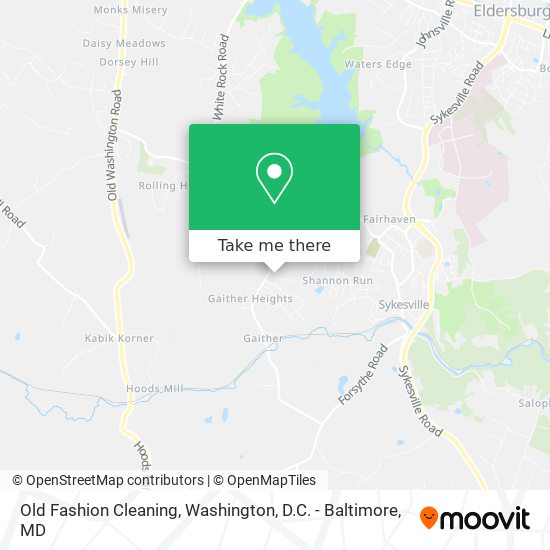 Old Fashion Cleaning map